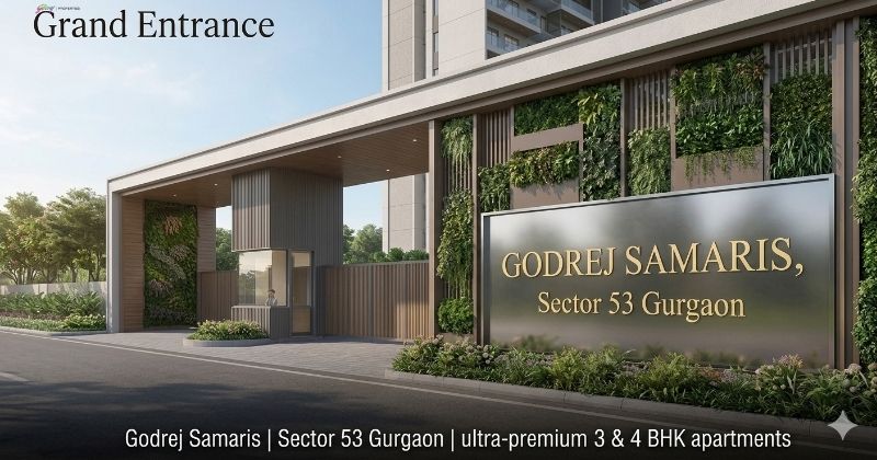 Godrej Samaris Sector 53 Gurgaon | Signature Luxury Apartment    