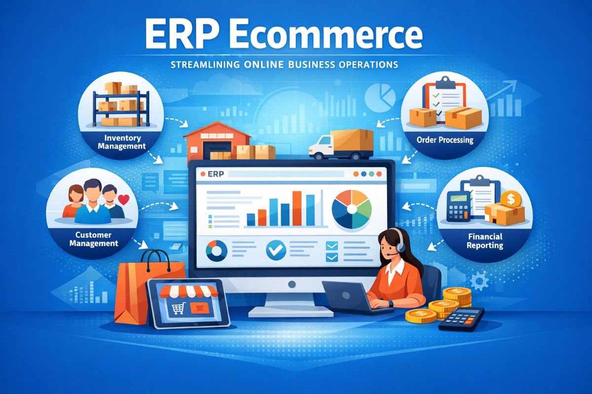 ERP Ecommerce: A Complete Guide to Streamlining Online Business Operations