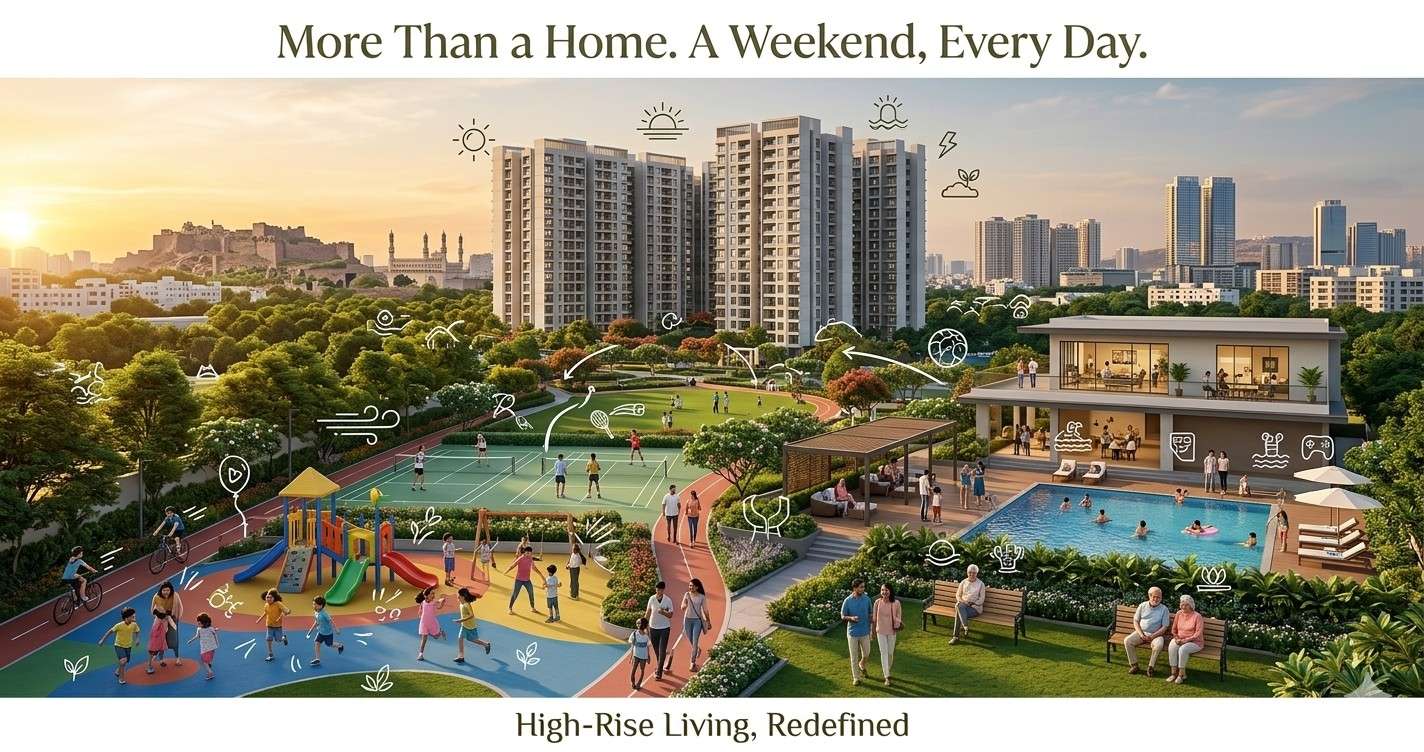 High Rise Living in Hyderabad: A New Era of Comfort and Lifestyle