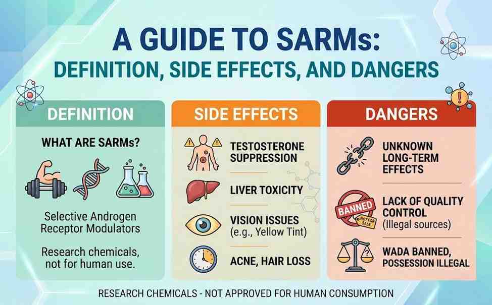 A Guide to SARMs: Definition, Side Effects, and Dangers