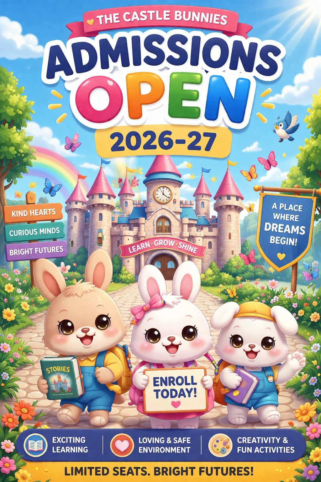 Best Daycare in Gaur Yamuna City – The Castle Bunnies