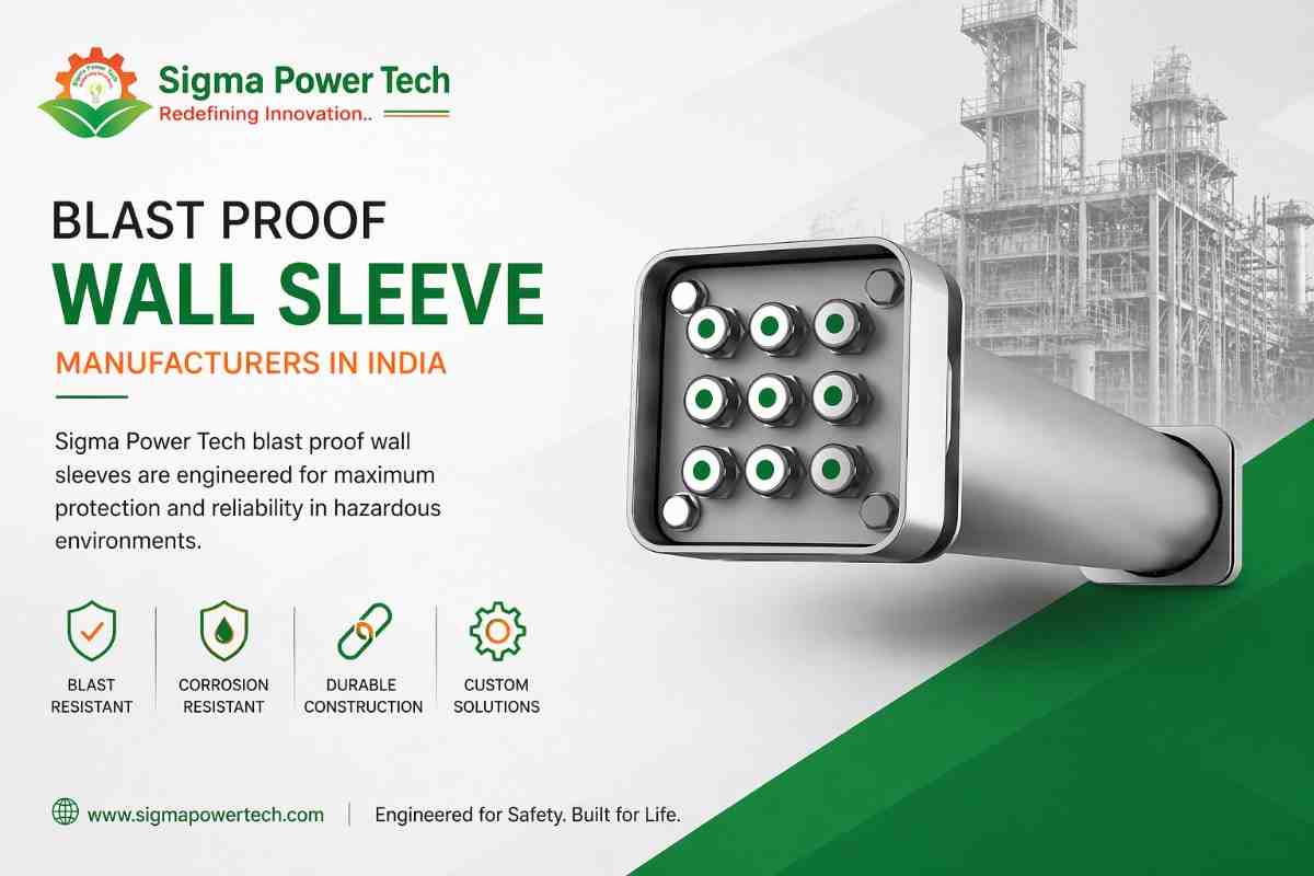 Blast Proof Wall Sleeve Manufacturers In India