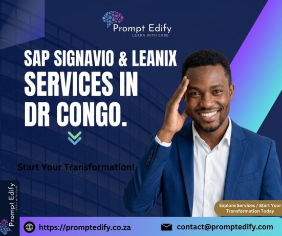 SAP Signavio & LeanIX Services in DR Congo | Prompt Edify