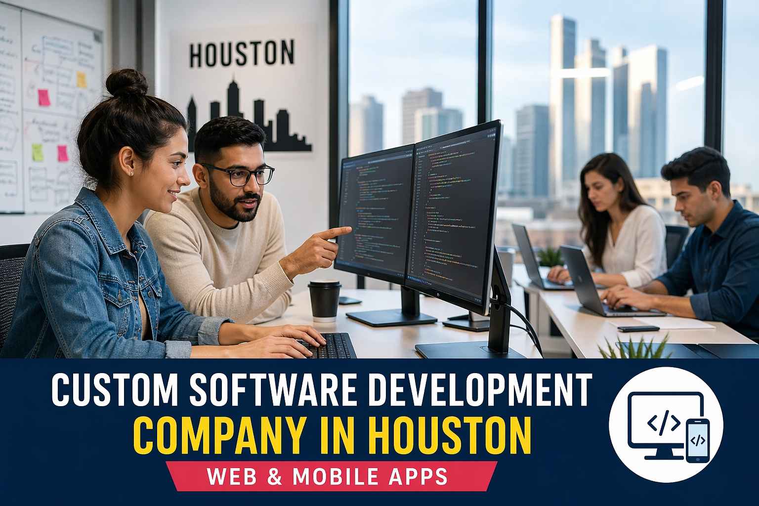 Custom Software Development Company in Houston | Web & Mobile Apps