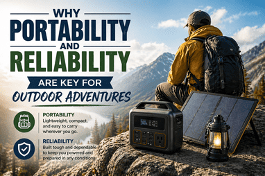 Why Portability and Reliability are Key for Outdoor Adventures
