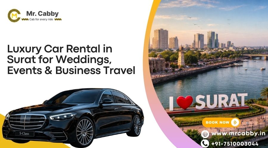 Luxury Car Rental in Surat for Weddings, Events & Business Travel