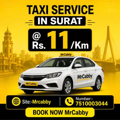 Premium Taxi Service in Surat – MrCabby Providing Affordable Rides