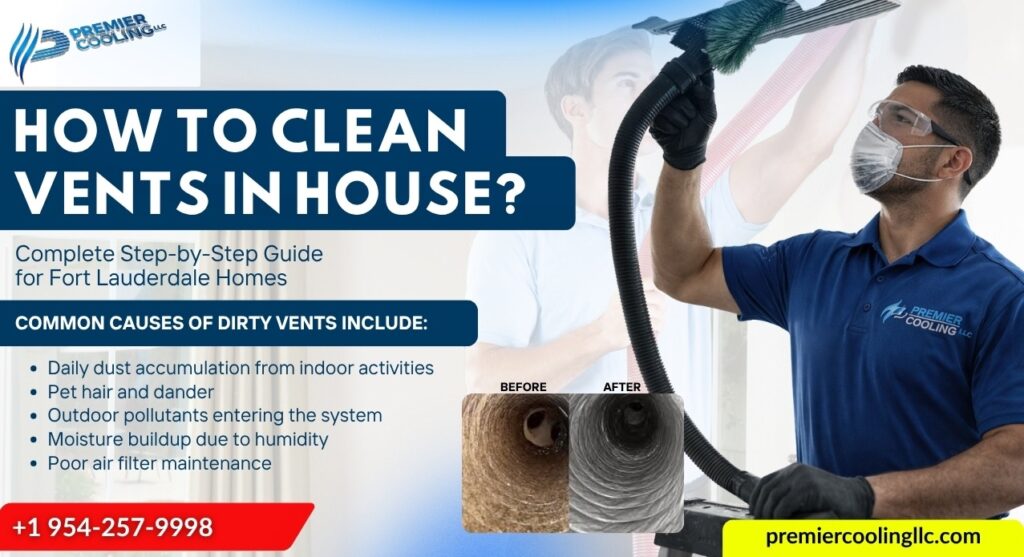 How to Clean Vents in House: Complete Guide for Homeowners in Broward County