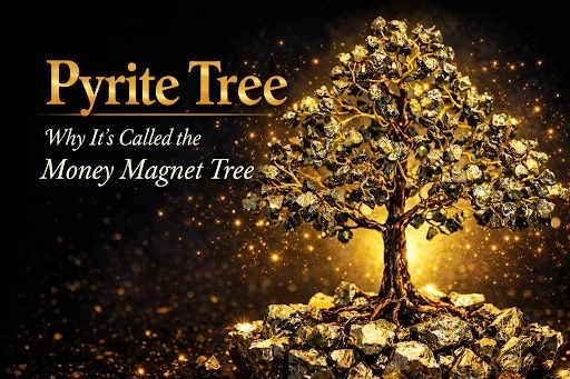 Best Quality Pyrite Money Tree – Attract Wealth, Prosperity & Positive Energy