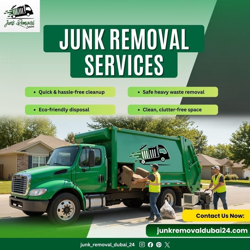  Junk Removal Service in Dubai | Fast & Affordable Waste Pickup