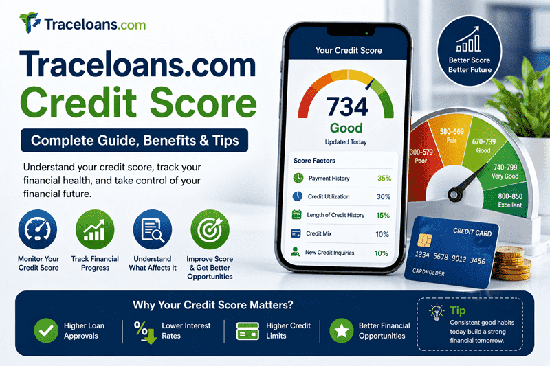 Traceloans.com Credit Score: Complete Guide, Benefits & Tips