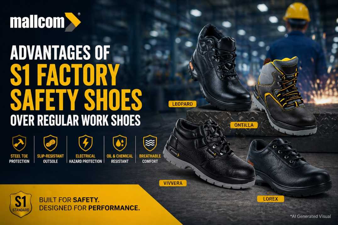 Advantages of S1 Factory Safety Shoes Over Regular Work Shoes