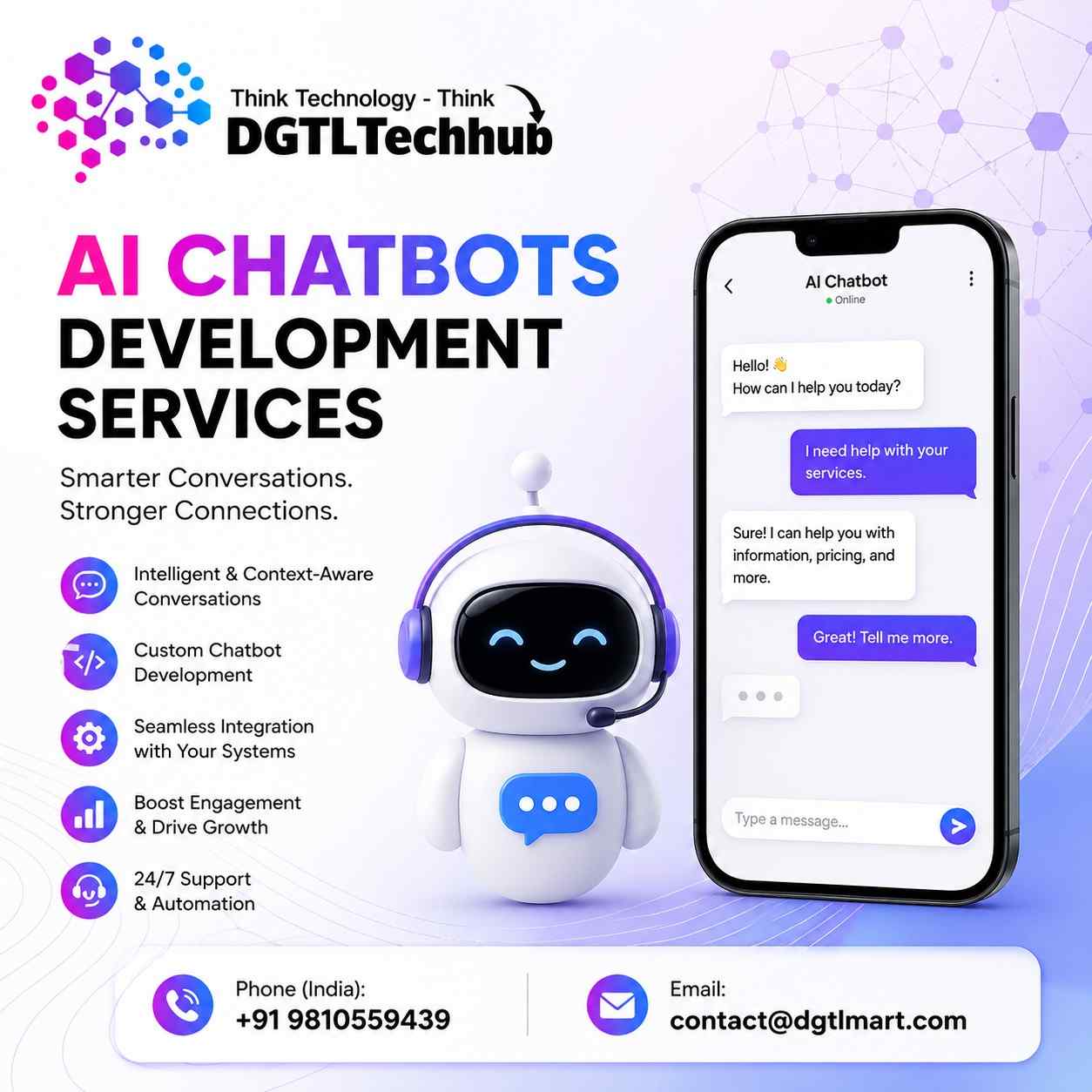 AI Chatbots Development Services: Transforming Business Communication with Intelligent Automation