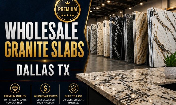 Discover Wholesale Granite Slabs Dallas TX with S&D Granite