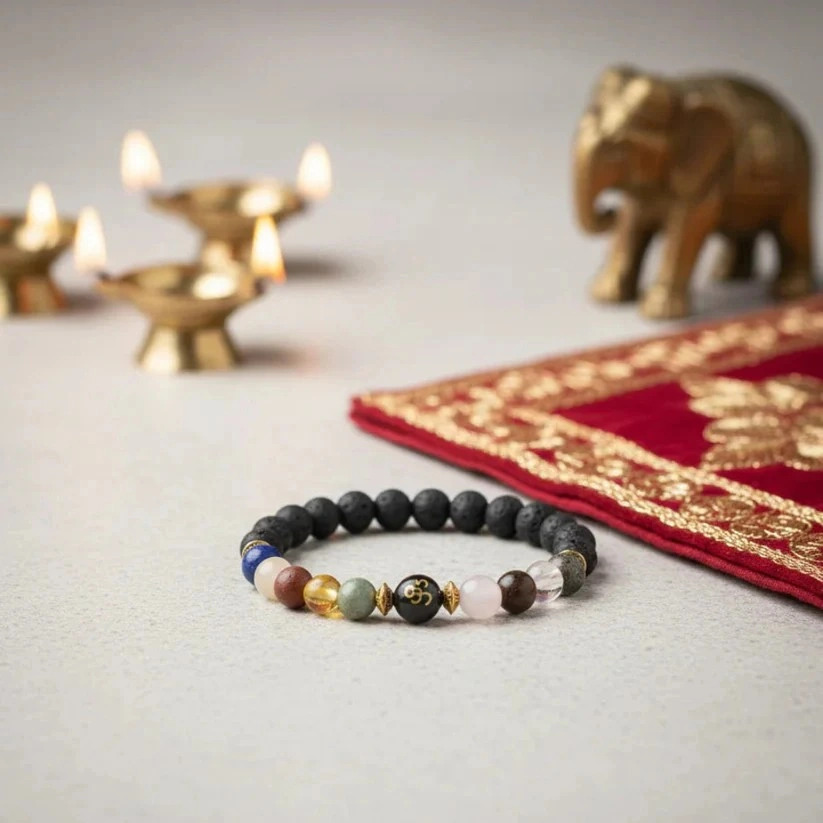 Navgraha Shanti Bracelet: A Powerful Remedy for Planetary Balance and Positive Energy