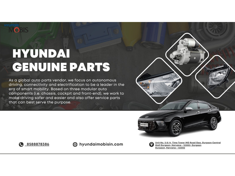 Hyundai Mobis India – Trusted Source for Genuine Auto Components