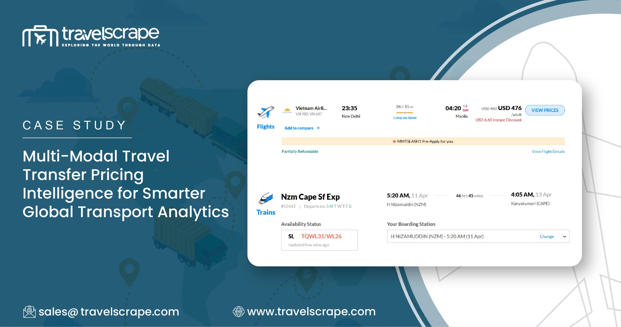 Multi-Modal Travel Transfer Pricing Intelligence