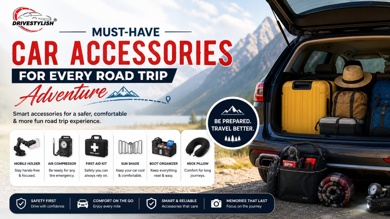 Must-Have Car Accessories For Every Road Trip Adventure