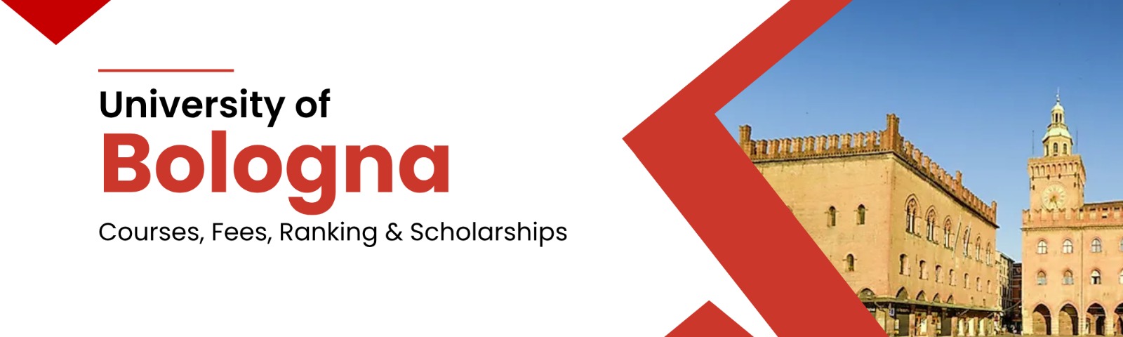 Courses and Fees at University of Bologna