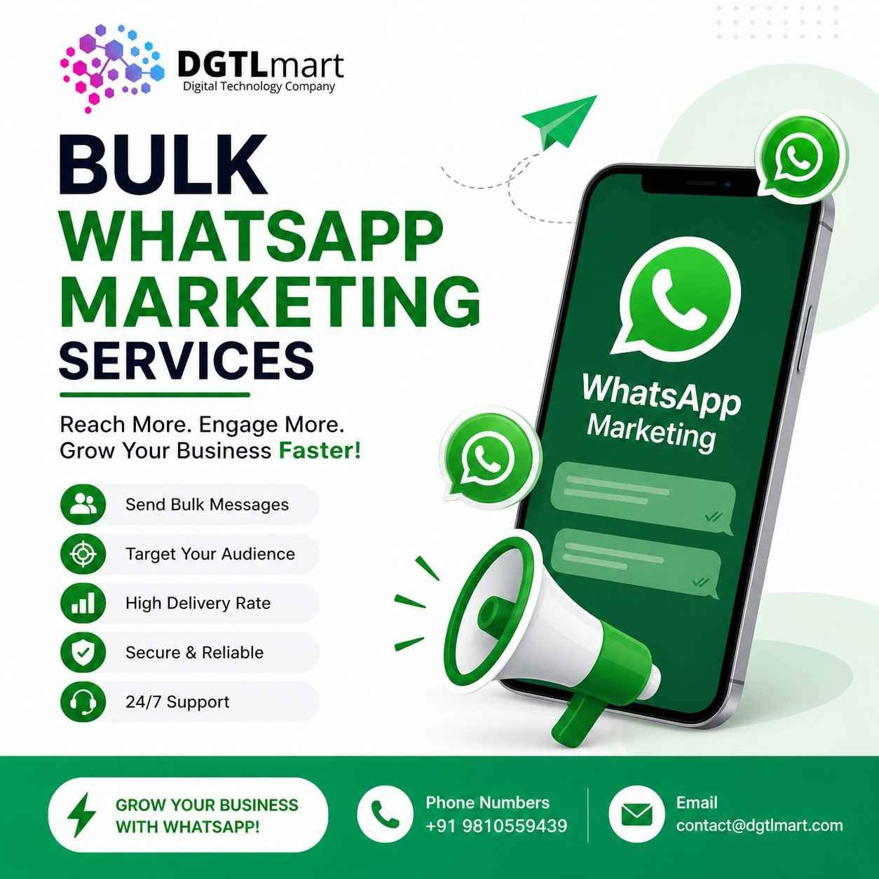 Boost Your Business with Bulk WhatsApp Marketing Services – A Complete Guide