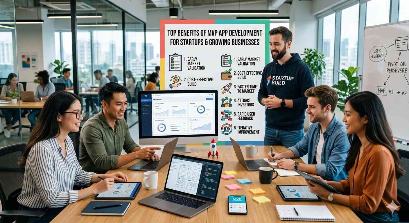 Top Benefits of MVP App Development for Startups and Growing Businesses