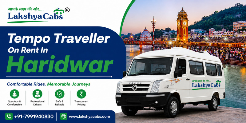 Tempo Traveller on Rent in Haridwar Booking for Pilgrimage Trips