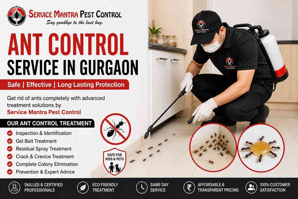 Reliable Ant Control Service in Gurgaon for Long Term Results