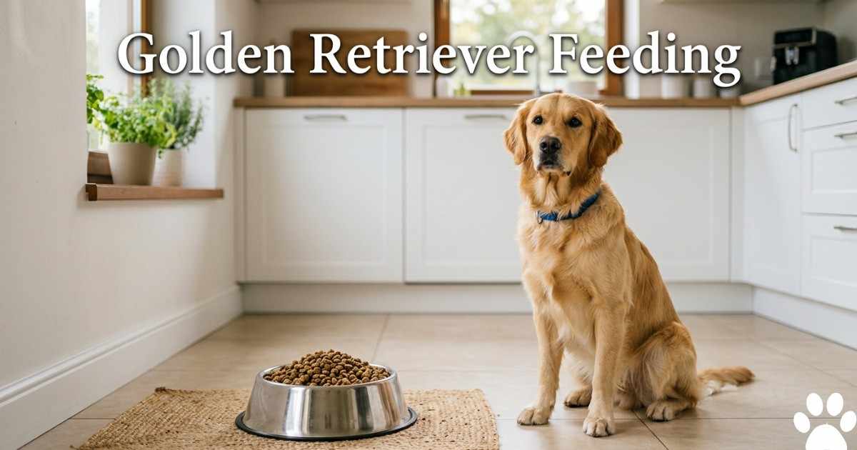 Golden Retriever Feeding | How Much and How Often to Feed