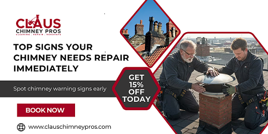 Top Signs Your Chimney Needs Repair Immediately