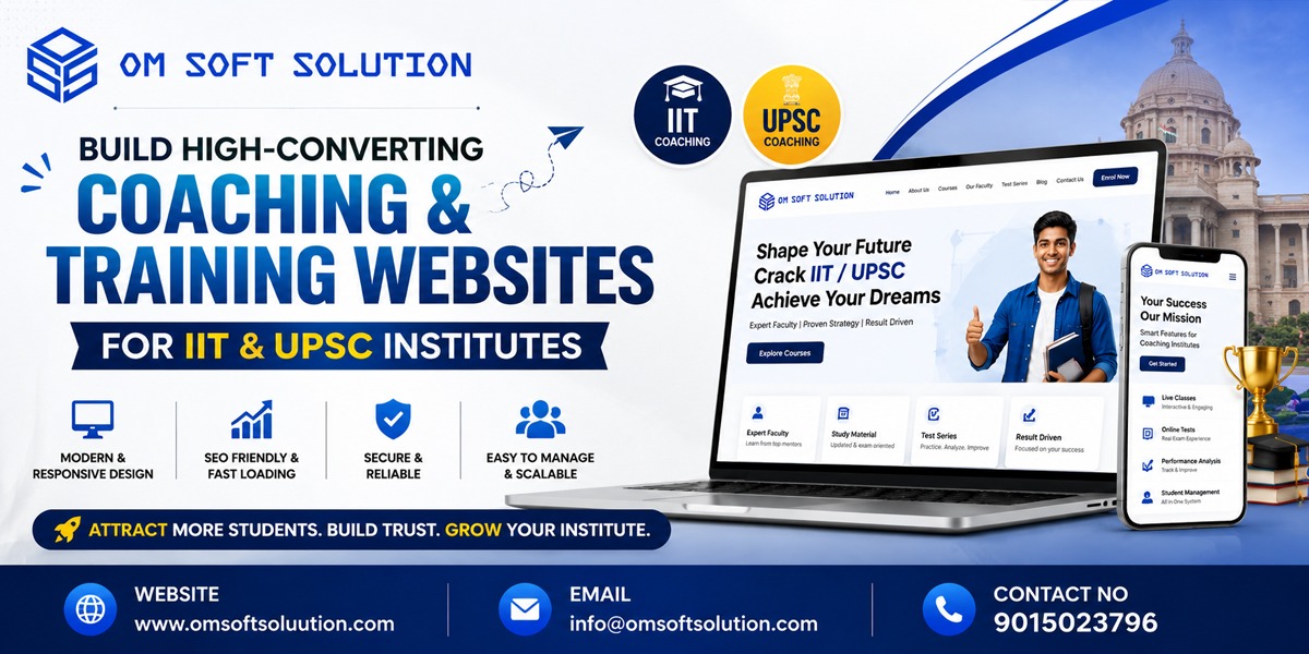 Build High-Converting Coaching Websites for IIT & UPSC Institutes