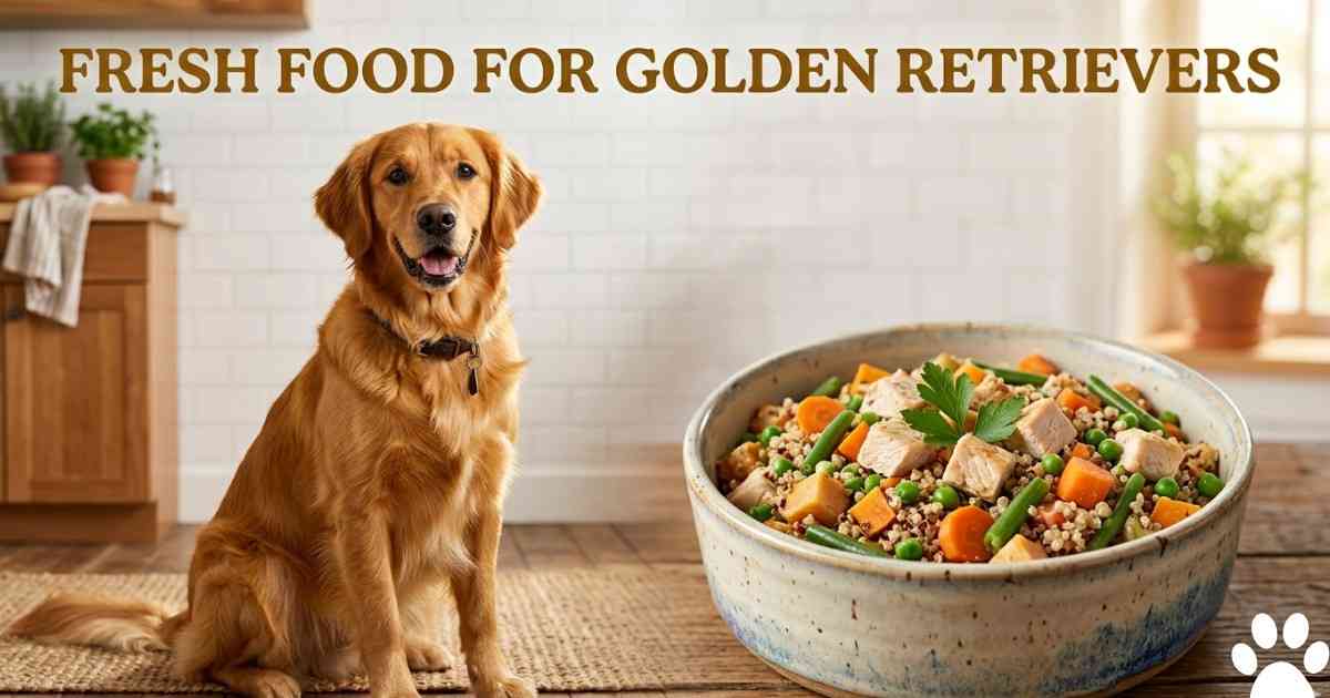 Fresh Food for Golden Retrievers | Benefits, Risks, and How to Switch