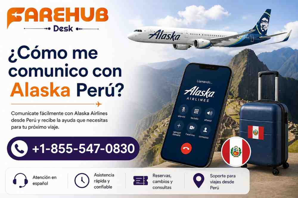 {{GUIA~TELÉFONO}}¿Cómo me comunico con Alaska Perú?