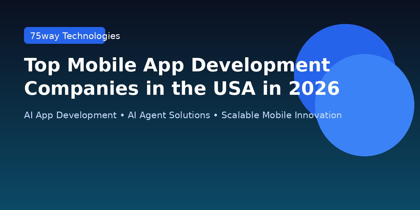 Top Mobile App Development Companies in the USA in 2026