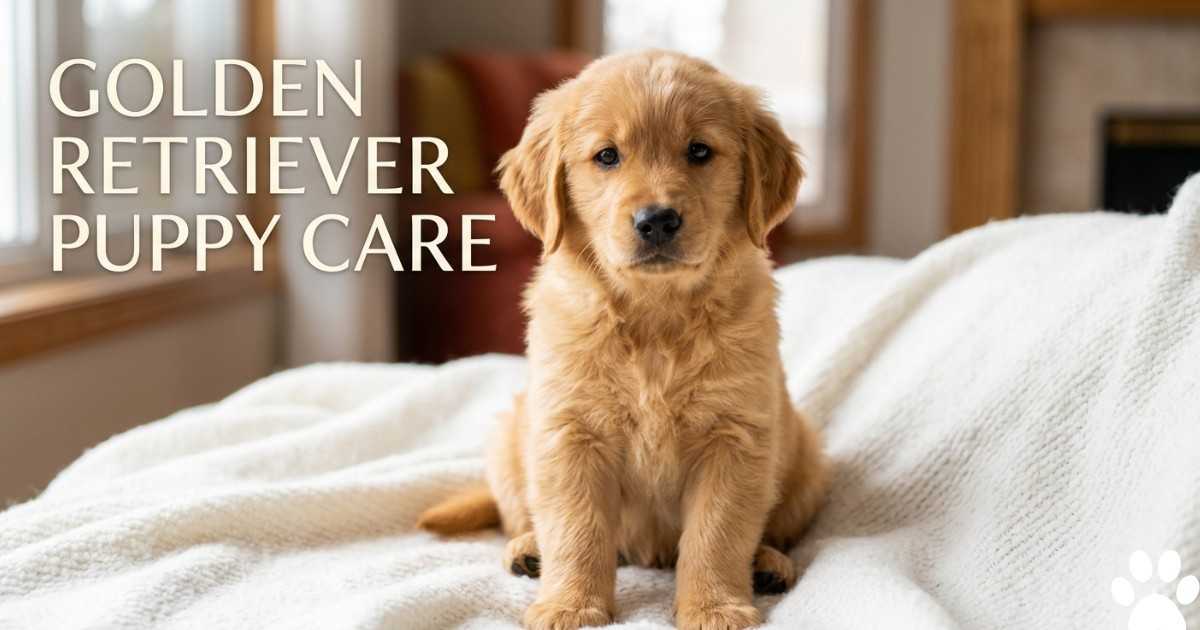 Golden Retriever Puppy Care | What to Expect the First Week