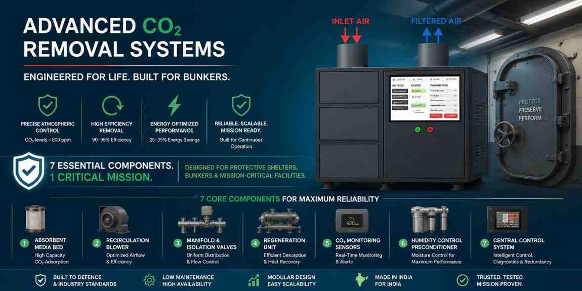 Industrial CO2 Scrubber Component Guide