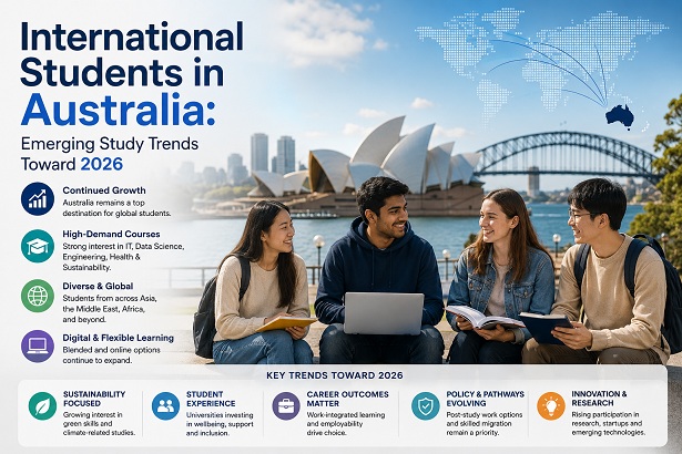 International Students in Australia: Emerging Study Trends Toward 2026