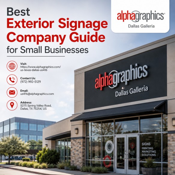 Best Exterior Signage Company Guide for Small Businesses