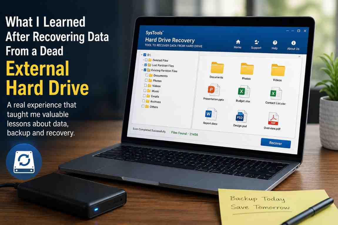 What I Learned After Recovering Data From a Dead External Hard Drive