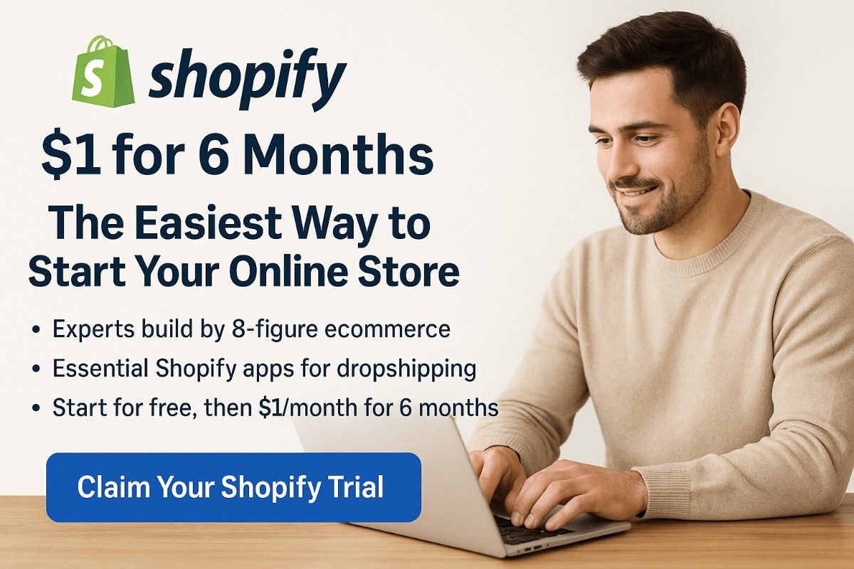 Start Your Online Store with Shopify $1 for 6 Months (Complete Tutorial)