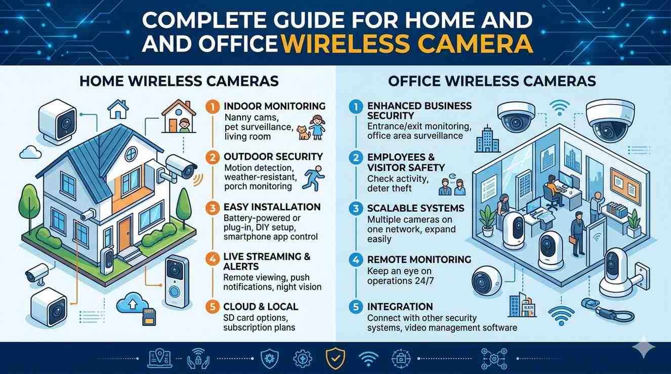 Best Wireless Cameras Home And Offices