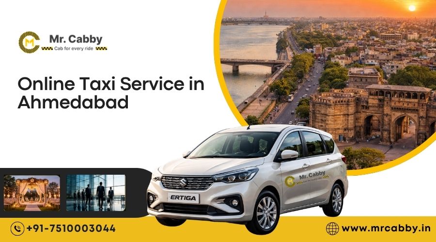 Online Taxi Service in Ahmedabad for One Way and Round Trips