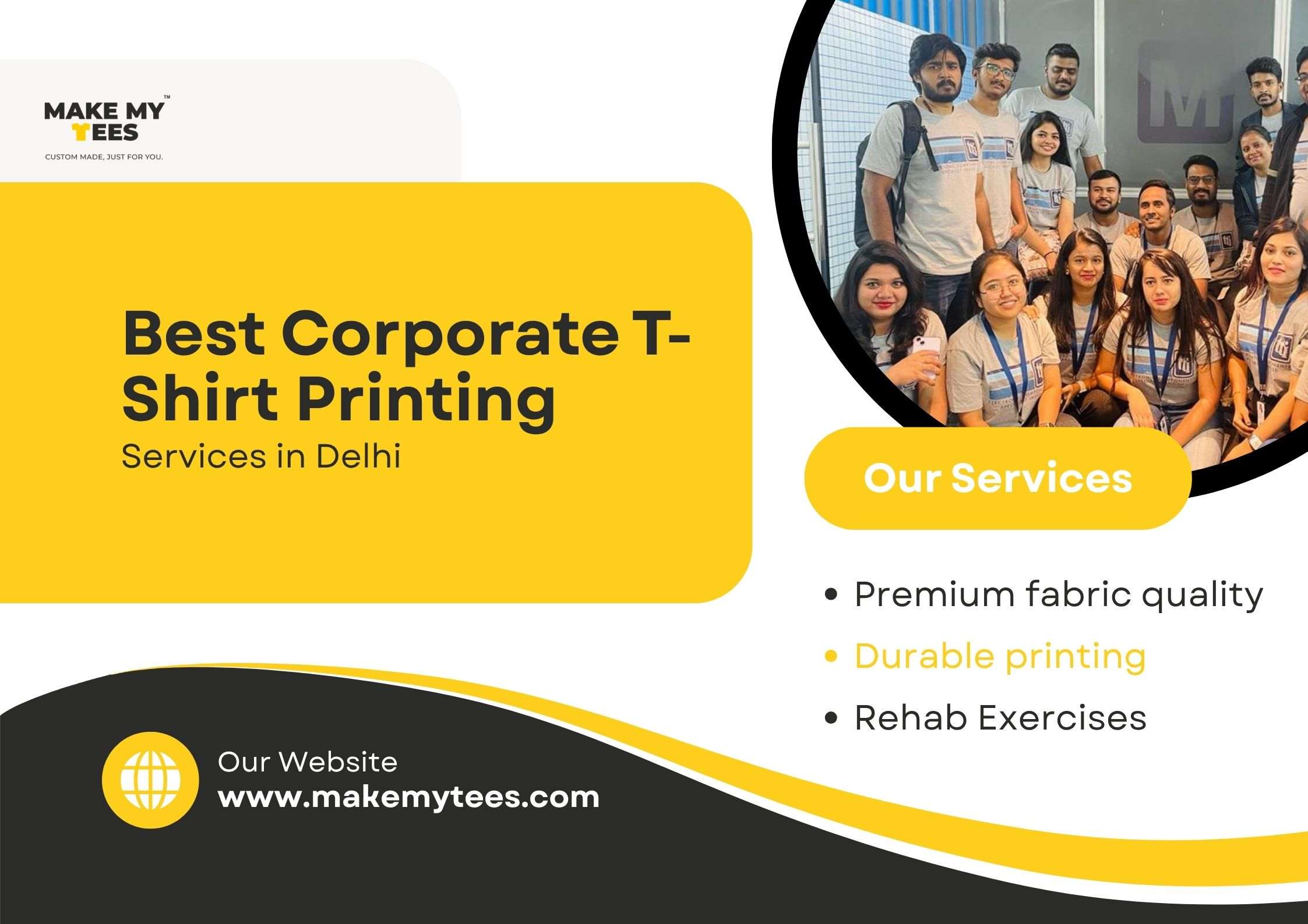 Best Corporate T-Shirt Printing Services in Delhi