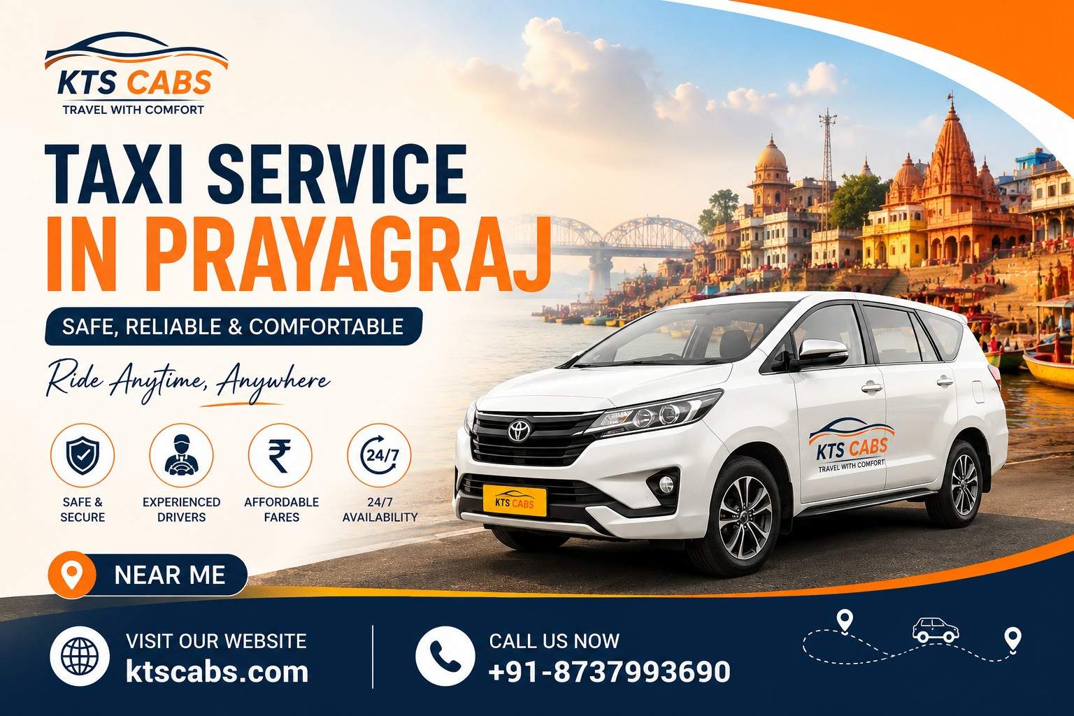 Prayagraj Taxi Service – Fast, Comfortable & Budget Friendly