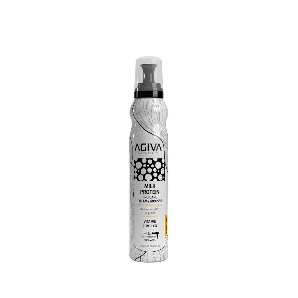 Agiva Milk Protein Amino Complex Pro Care Hair Mousse – 200 ml