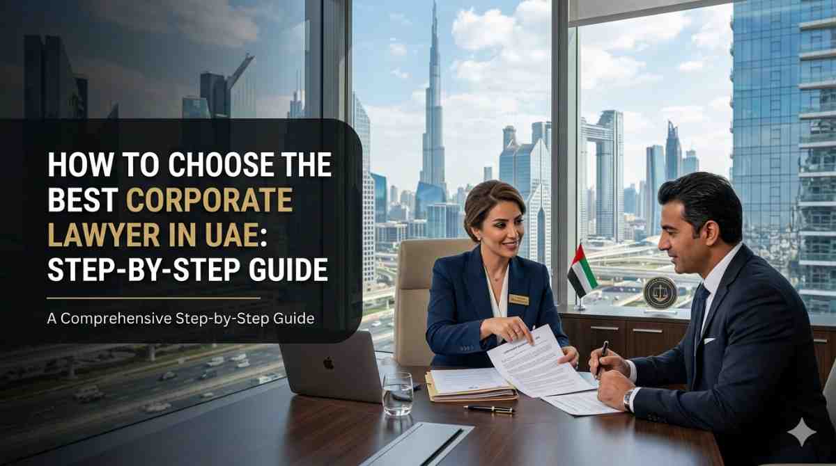How to Choose the Best Corporate Lawyer in UAE: Step-by-Step Guide