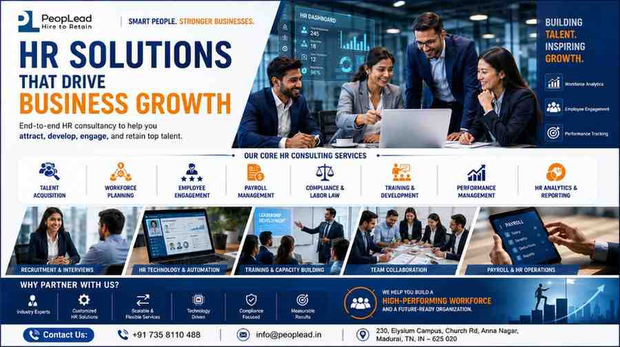 Human Resources Consultancy Services for Modern Business Growth in Madurai