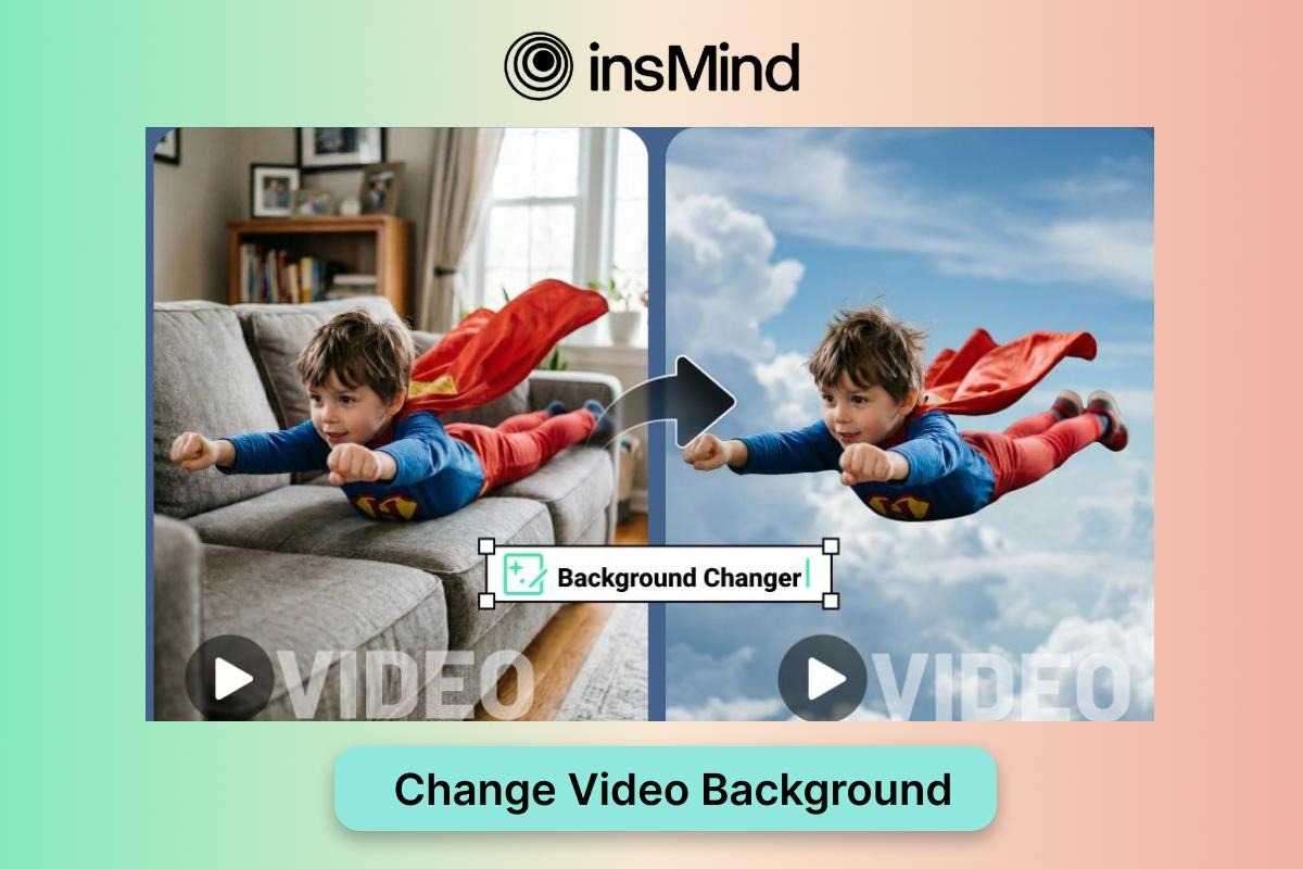 How to Change a Video Background Without a Green Screen Using AI