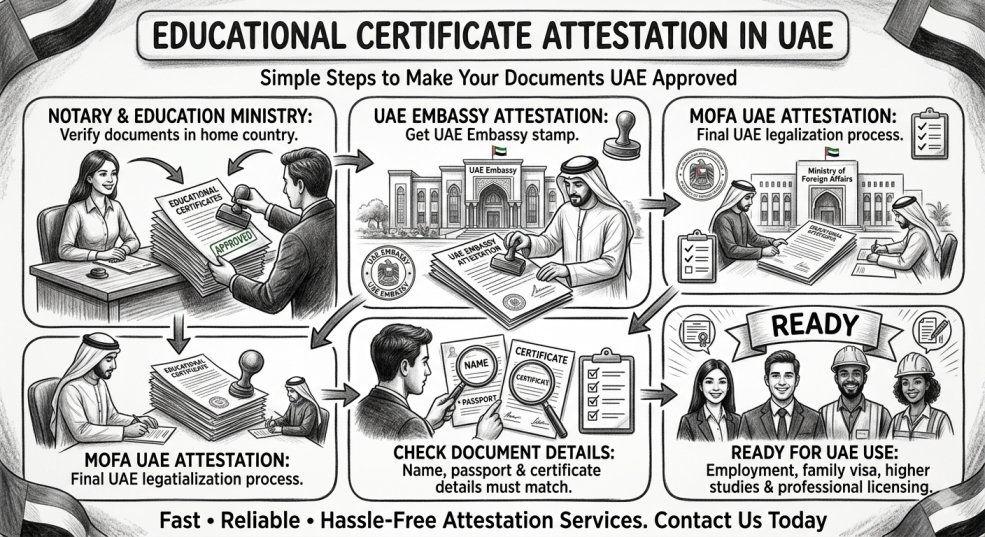 Top 5 Things You Need to Know About UAE Educational Certificate Attestation