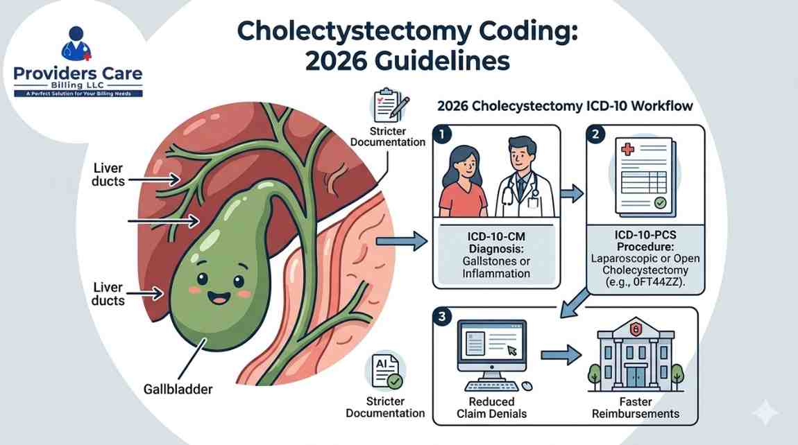 ICD-10 Coding for Cholecystectomy: 2026 Updates and Guidelines Explained