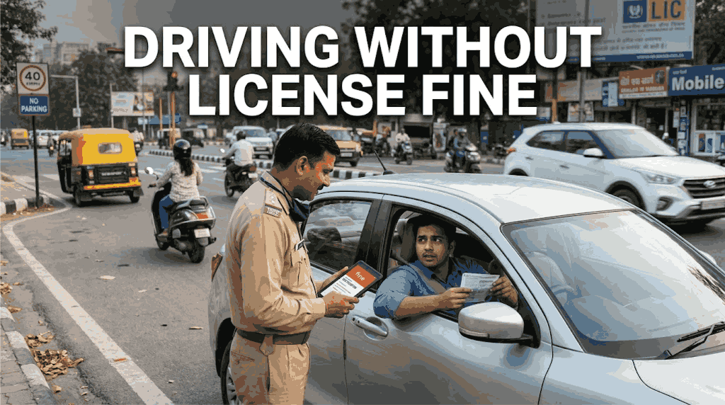 Punishment for Driving Without a License in India: Fine, Jail & Legal Rules